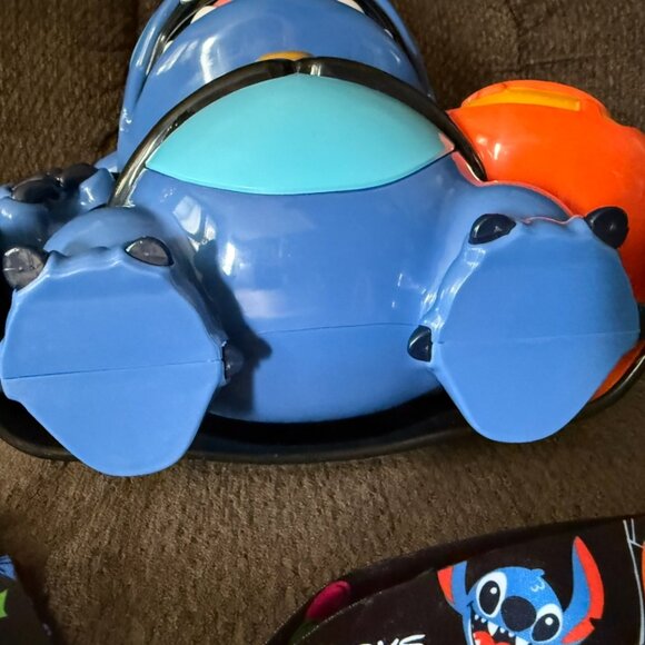 NEW Disney Parks Halloween Vampire Stitch Popcorn Bucket & Donald Duck Sipper - Picture 11 of 16